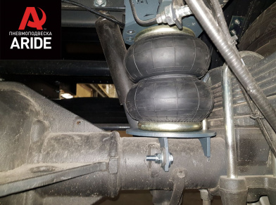 Рис. 21 Наши проекты: Пневмоподвеска на ﻿Iveco Daily 50C - Этапы установки