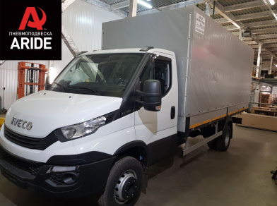 Рис. 1 Наши проекты: Пневмоподвеска на ﻿Iveco Daily 50C - Этапы установки