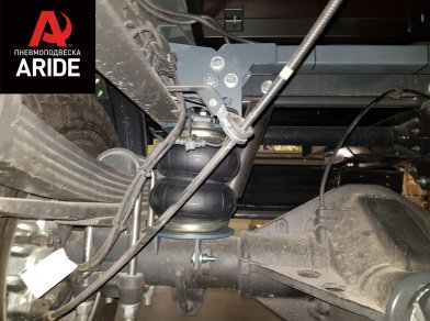 Рис. 16 Наши проекты: Пневмоподвеска на ﻿Iveco Daily 50C - Этапы установки