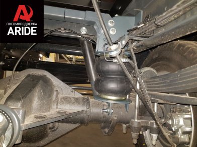 Рис. 17 Наши проекты: Пневмоподвеска на ﻿Iveco Daily 50C - Этапы установки