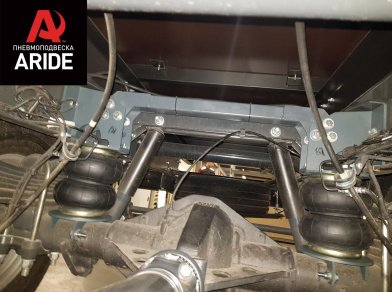 Рис. 18 Наши проекты: Пневмоподвеска на ﻿Iveco Daily 50C - Этапы установки