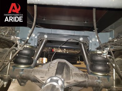 Рис. 19 Наши проекты: Пневмоподвеска на ﻿Iveco Daily 50C - Этапы установки