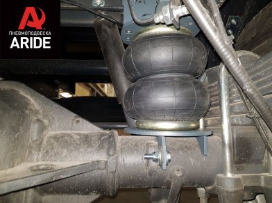 Рис. 21 Наши проекты: Пневмоподвеска на ﻿Iveco Daily 50C - Этапы установки