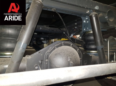 Рис. 5 Наши проекты: Пневмоподвеска на ﻿Iveco Daily 50C - Этапы установки