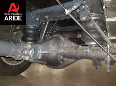 Рис. 7 Наши проекты: Пневмоподвеска на ﻿Iveco Daily 50C - Этапы установки