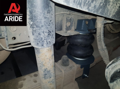 Рис. 6 Наши проекты: Пневмоподвеска на ﻿МАЗ Зубренок (43070) для комфорта - Этапы установки