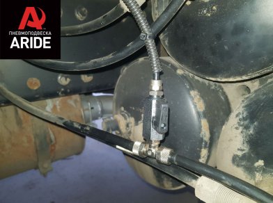Рис. 3 Наши проекты: Пневмоподвеска на ﻿МАЗ Зубренок (43070) для комфорта - Этапы установки