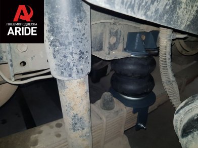 Рис. 6 Наши проекты: Пневмоподвеска на ﻿МАЗ Зубренок (43070) для комфорта - Этапы установки