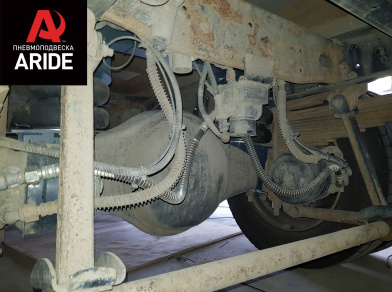 Рис. 4 Наши проекты: Установка пневматической подвески на заднюю ось ГАЗ (GAZ) Газон NEXT