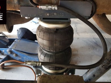 Рис. 3 Наши проекты: Установка задней пневмоподвески ﻿Dodge Caravan