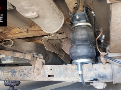 Рис. 4 Наши проекты: Установка задней пневмоподвески ﻿Dodge Caravan