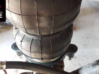 Рис. 6 Наши проекты: Установка задней пневмоподвески ﻿Dodge Caravan