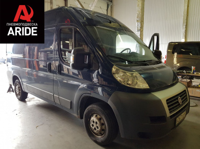 Рис. 1 Наши проекты: Пневмоподвеска на ﻿Fiat Ducato для комфорта - Этапы установки
