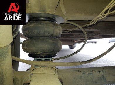 Рис. 2 Наши проекты: Пневмоподвеска на ﻿Fiat Ducato для грузоподъемности - Этапы установки
