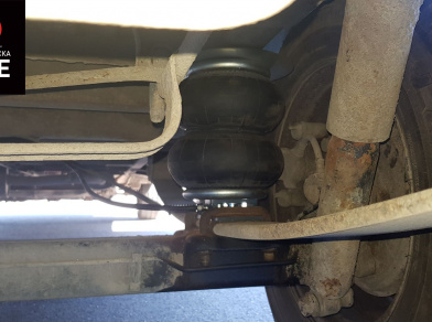 Рис. 10 Наши проекты: Пневмоподвеска на ﻿Fiat Ducato для усиления - Этапы установки