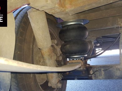 Рис. 11 Наши проекты: Пневмоподвеска на ﻿Fiat Ducato для усиления - Этапы установки