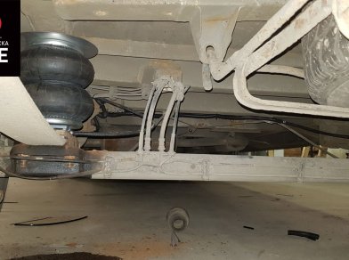 Рис. 2 Наши проекты: Пневмоподвеска на ﻿Fiat Ducato для усиления - Этапы установки