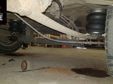 Рис. 4 Наши проекты: Пневмоподвеска на ﻿Fiat Ducato для усиления - Этапы установки