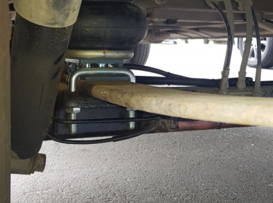 Рис. 6 Наши проекты: Пневмоподвеска на ﻿Fiat Ducato с гарантией - Этапы установки