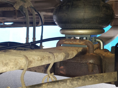 Рис. 7 Наши проекты: Пневмоподвеска на ﻿Fiat Ducato с гарантией - Этапы установки