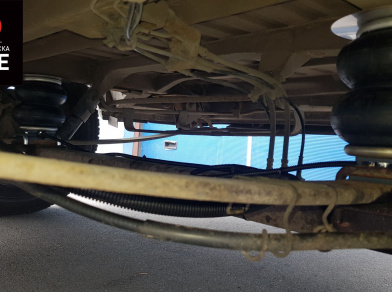 Рис. 8 Наши проекты: Пневмоподвеска на ﻿Fiat Ducato с гарантией - Этапы установки