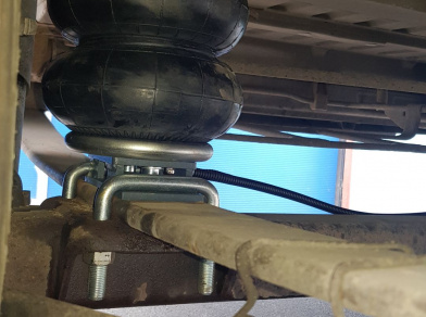 Рис. 9 Наши проекты: Пневмоподвеска на ﻿Fiat Ducato с гарантией - Этапы установки