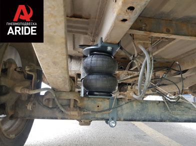 Рис. 5 Наши проекты: Пневмоподвеска на ﻿Ford Transit RWD для усиления - Этапы установки