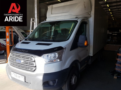 Рис. 1 Наши проекты: Пневмоподвеска на ﻿Ford Transit RWD - Этапы установки