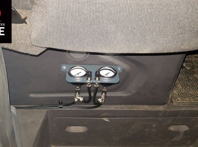 Рис. 10 Наши проекты: Пневмоподвеска на ﻿Ford Transit RWD с гарантией - Этапы установки