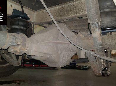 Рис. 5 Наши проекты: Пневмоподвеска на ﻿Ford Transit RWD с гарантией - Этапы установки