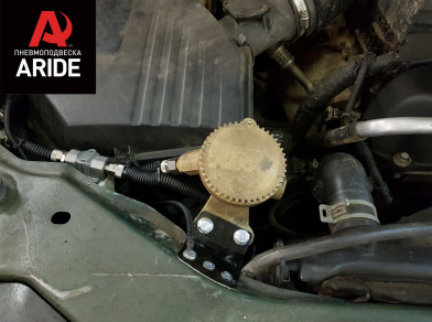 Рис. 8 Наши проекты: Пневмоподвеска на ﻿Hummer H3 - Этапы установки