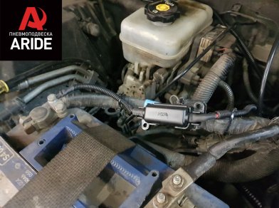 Рис. 10 Наши проекты: Пневмоподвеска на ﻿Hummer H3 - Этапы установки