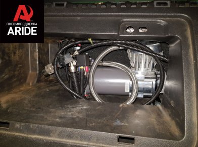 Рис. 13 Наши проекты: Пневмоподвеска на ﻿Hummer H3 - Этапы установки