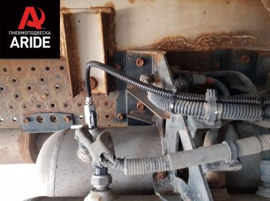 Рис. 7 Наши проекты: Пневмоподвеска на ﻿Hummer H3 - Этапы установки