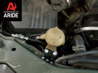 Рис. 8 Наши проекты: Пневмоподвеска на ﻿Hummer H3 - Этапы установки