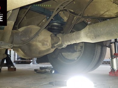 Рис. 2 Наши проекты: Пневмоподвеска на ﻿Mercedes Sprinter 5 - Этапы установки