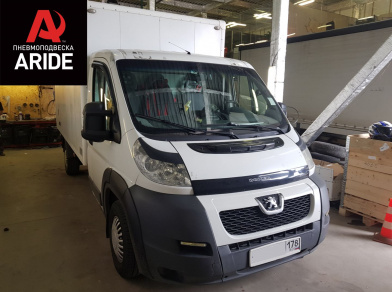 Рис. 1 Наши проекты: Пневмоподвеска на ﻿Peugeot Boxer - Этапы установки