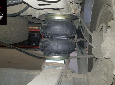 Рис. 4 Наши проекты: Пневмоподвеска на ﻿Peugeot Boxer - Этапы установки