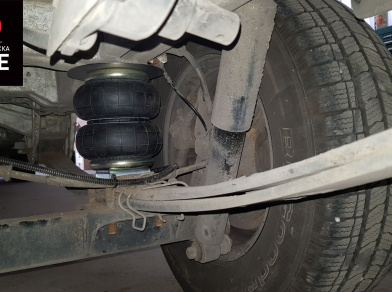 Рис. 6 Наши проекты: Пневмоподвеска на ﻿Peugeot Boxer - Этапы установки