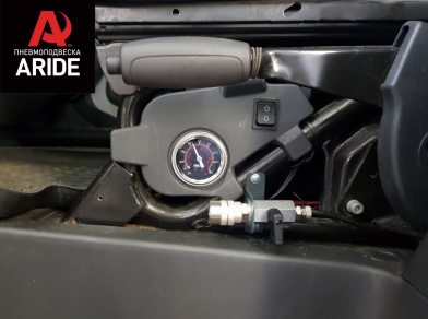 Рис. 7 Наши проекты: Пневмоподвеска на ﻿Peugeot Boxer - Этапы установки