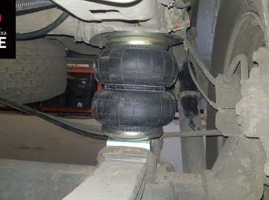 Рис. 4 Наши проекты: Пневмоподвеска на ﻿Peugeot Boxer - Этапы установки