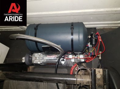 Рис. 8 Наши проекты: Пневмоподвеска на ﻿Peugeot Boxer - Этапы установки