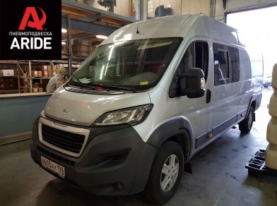 Рис. 1 Наши проекты: Пневмоподвеска на ﻿Peugeot Boxer для комфорта - Этапы установки