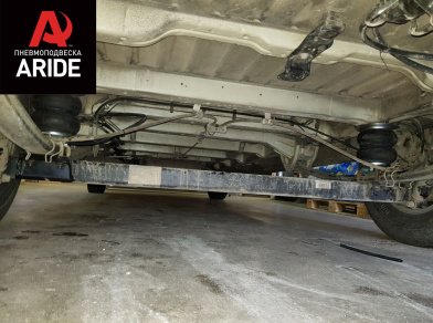 Рис. 2 Наши проекты: Пневмоподвеска на ﻿Peugeot Boxer для комфорта - Этапы установки