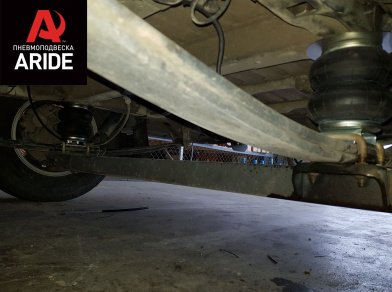 Рис. 5 Наши проекты: Пневмоподвеска на ﻿Peugeot Boxer для комфорта - Этапы установки