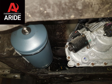 Рис. 9 Наши проекты: Пневмоподвеска на ﻿Mercedes X-class - установка задних пневмобаллонов