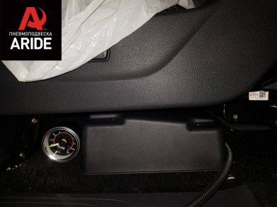 Рис. 12 Наши проекты: Пневмоподвеска на ﻿Mercedes X-class - установка задних пневмобаллонов