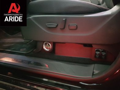 Рис. 27 Наши проекты: Пневмоподвеска на ﻿Mercedes X-class - установка задних пневмобаллонов