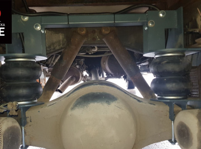 Рис. 6 Наши проекты: Пневмоподвеска на ﻿ГАЗ (GAZ) Валдай от производителя - Этапы установки