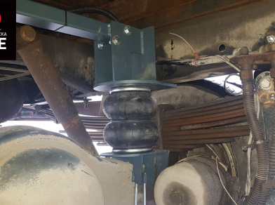 Рис. 4 Наши проекты: Пневмоподвеска на ﻿ГАЗ (GAZ) Валдай от производителя - Этапы установки